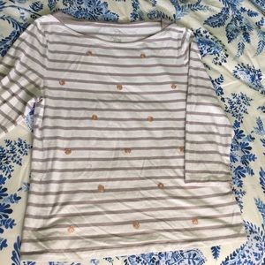 and 3/4 sleeve tshirt